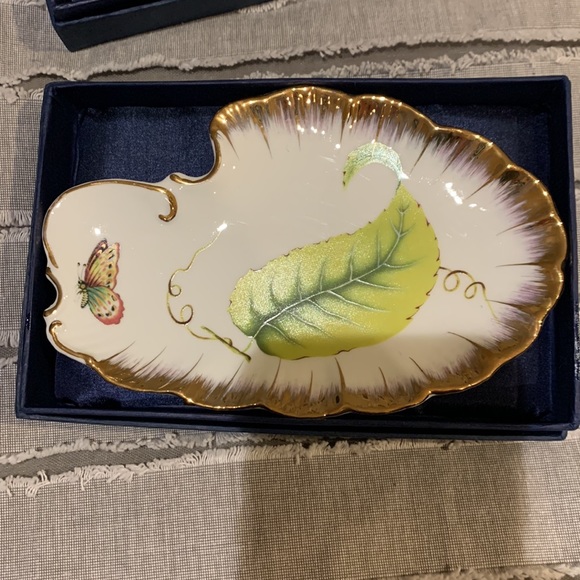 Set of 4 never used I. Godinger & CO small plates. - Picture 4 of 8